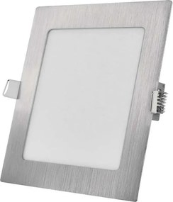 Lampada da incasso LED NEXXO LED/12,5W/230V 3000/3500/4000K argento 17x17 cm