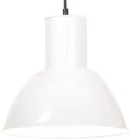 Lampada a Sospensione 25 W Bianca Rotonda 28,5 cm E27 cod 11857