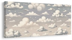 Quadro su tela – Cielo da fiaba con nuvole