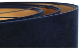 Lampadario su filo TRINITI 1xE27/60W/230V blu/oro