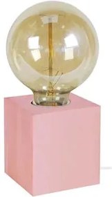 Tosel  Lampade d’ufficio lampada da comodino tondo legno rosa  Tosel