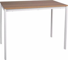 Tavolo Mario rovere / off white – 100x60x75 cm