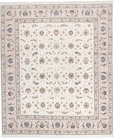 Tabriz Tappeto 350 x 410 Beige (Iran) Annodato A Mano