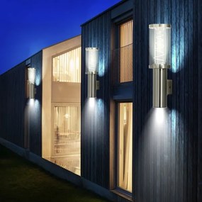 Eglo 94095 - Lampada da parete LED per esterni TRONO 2xGU10/5W/230V IP44