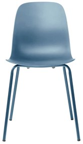 Sedia da pranzo blu Whitby - Unique Furniture