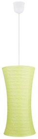 Lampadario su corda TAI 1xE27/60W/230V verde