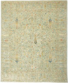 Samarkand Tappeto orientale 240x300 Grigio (Pakistan) Annodato A Mano