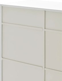 Cassettiera bianca , larghezza 92 cm Doric - Teulat