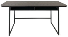 Tavolo consolle nero con effetto frassino 40x140 cm Darlington – Actona