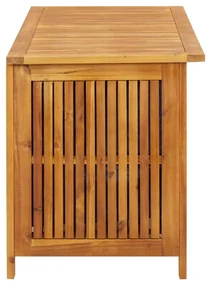 Contenitore da giardino 113x50x58cm in legno massello di acacia