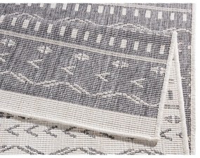 Tappeto da esterno grigio e crema , 150 x 80 cm Kuba - NORTHRUGS