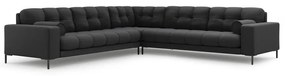 Divano angolare variabile grigio scuro Bali - Cosmopolitan Design