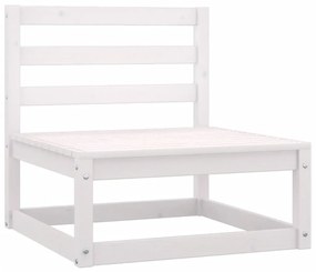 Set divani da giardino 8 pz con cuscini legno massello di pino