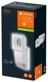 Ledvance - Applique da esterno a LED con sensore SPOT LED/8W/230V IP55 bianca
