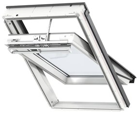 Finestra da tetto (faccia inclinata) VELUX GGU PK10 007021 elettrico L 94 x H 160 cm bianco