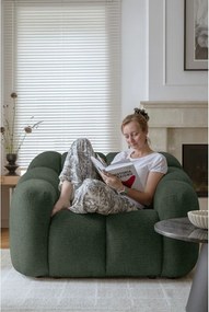 Poltrona verde scuro Shell – Miuform