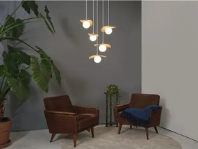 Osram - Lampadario a sospensione su cavo DECOR PEARL 5xG9/5W/230V beige