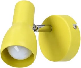 Applique PICARDO 1xE14/40W/230V giallo