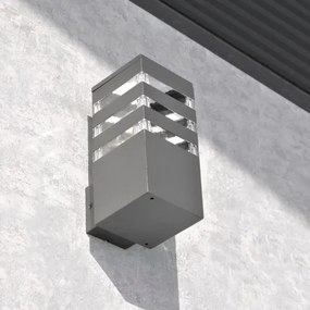 Lampada da parete esterna TEKSAS 1xE27/12W/230V IP44 antracite