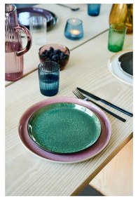 Piatto da dolce verde/nero in gres ø 21 cm Gastro Green/Black – Bitz