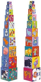 Cubi da sovrapporre - piramide - il mio giorno