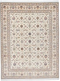 Tabriz Tappeto 400x300 Rosa (Iran) Annodato A Mano