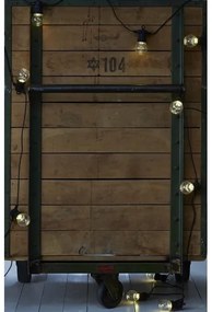 Markslöjd 703181 - Catena luminosa LED da esterno DAKKE 10xLED 7,5m IP44 bianco caldo