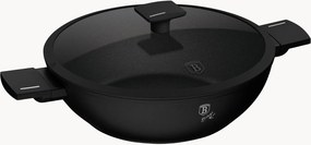 Wok con coperchio Matte Black Collection