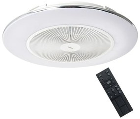 Brilagi - Luce LED dimmerabile con ventola AURA LED/38W/230V bianco + tc