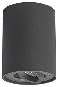 Set di 6 faretti intelligenti grigio scuro incl. Wifi GU10 - Rondoo up