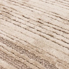 Tappeto beige tessuto a mano con lana 200x290 cm Henley Sand - Asiatic Carpets