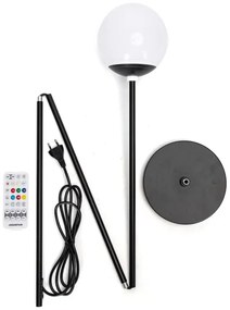 Aigostar - Lampada da terra LED RGBW MESH LED/8W/230V + telecomando