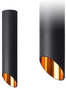 LAMPADA DA SOFFITTO BLACK GOLD 30 CM APP572-1C