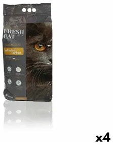 Sabbia per Gatti Gloria Premium Carbone attivo 5 kg 4 Unità