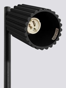 Lampada da tavolo nera (altezza totale 43 cm) Gleam – Sollux