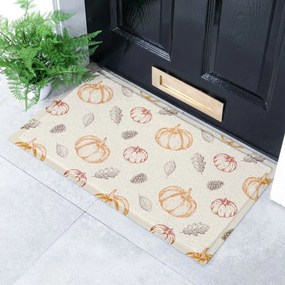 Zerbino 40x70 cm Sketch Pumpkin – Artsy Doormats