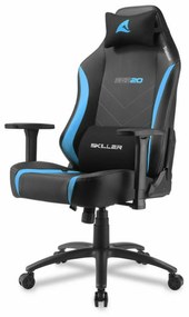 Sedia Gaming Sharkoon Azzurro Nero/Blu