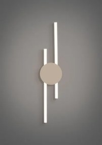 Eglo 902126 - Lampada da parete LED VENTICELLO LED/20W/230V + LED/0,91W beige