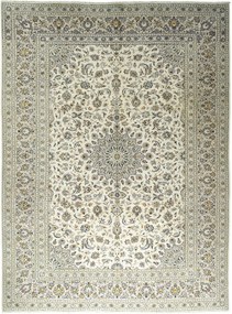 Kashan Tappeto persiano 290 x 390 Beige (Iran) Annodato A Mano