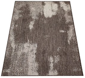 Tappeto elegante con motivo astratto in marrone Larghezza: 120 cm | Lunghezza: 170 cm