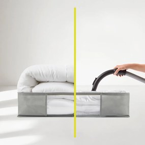 Organizer per sottoletto sottovuoto in plastica 60x45x15 cm – Homéa