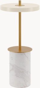 Lampada da tavolo piccola portatile a LED con luce regolabile Asteria Move Mini