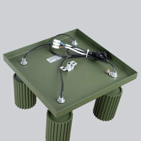 Sollux SL.1621 - Faretto KARBON 4xGU10/10W/230V verde