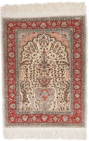 Hereke Tappeto 90x70 (Tacchino) Annodato A Mano
