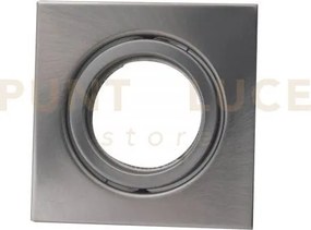 Struttura incasso reflex orientabile nikel 8,2x8,2cm in metallo