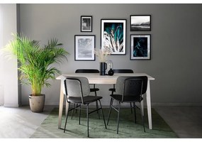 Tavolo da pranzo in rovere laccato opaco , 140 x 90 cm Filippa - Rowico