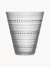 Vaso in vetro Kastehelmi, alt. 15 cm