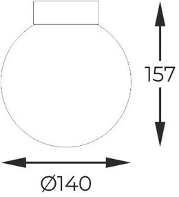 Zuma Line C0574-01D-P7AA - Plafoniera ARCTURUS 1xG9/4W/230V nero