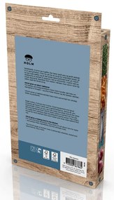 Set di coltelli da carne argentati/di colore naturale in acciaio inox 8 pz – Holm