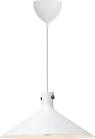 Nordlux - Lampada a sospensione con cavo DORINA 1xE27/60W/230V bianco Ø 45 cm